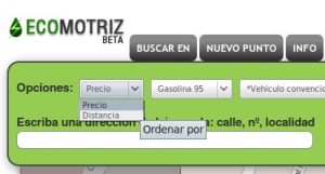 gasolina barata, Ecomotriz, gasolineras más baratas, buscador