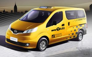 taxi nissan nv200 nueva york